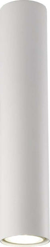 Plafoniera-Moderna-A-Cilindro-Dag-1-Luce-Gu10-In-Ferro-Laccato-Bianco