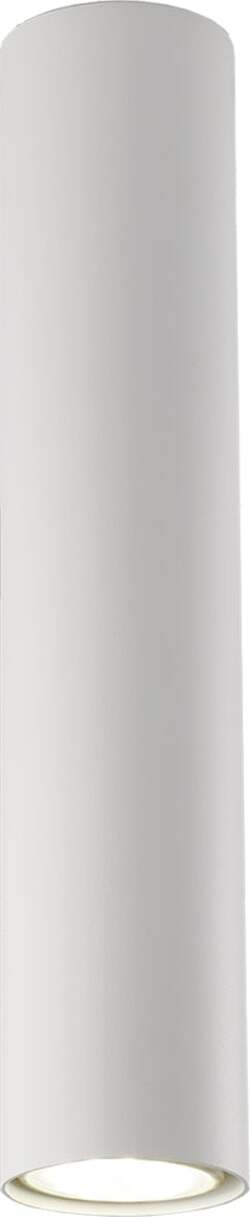 Plafoniera-Moderna-A-Cilindro-Dag-1-Luce-Gu10-In-Ferro-Laccato-Bianco
