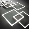Plafoniera-Moderna-Afrodite-Alluminio-Titanio-Led-28W