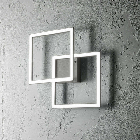 Plafoniera-Moderna-Afrodite-Alluminio-Titanio-Led-42W