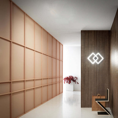 Plafoniera-Moderna-Afrodite-Alluminio-Titanio-Led-42W