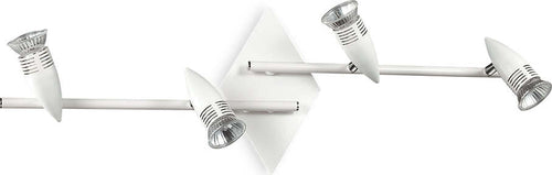 Plafoniera-Moderna-Alfa-Metallo-Bianco-4-Luci-Gu10-7W-3000K-Luce-Calda