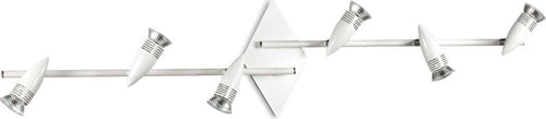 Plafoniera-Moderna-Alfa-Metallo-Bianco-6-Luci-Gu10-7W-3000K-Luce-Calda