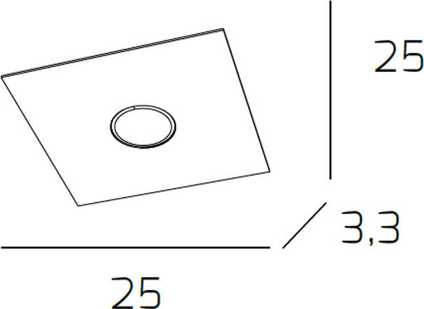 Plafoniera-Moderna-Area-Metallo-Bianco-Metallo-1-Luce-Gx53-25Cm