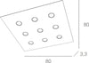 Plafoniera-Moderna-Area-Metallo-Bianco-Metallo-9-Luci-Gx53