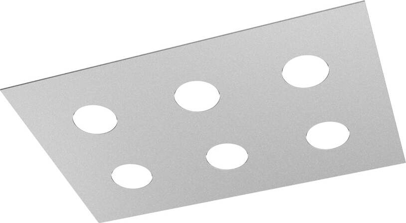 Plafoniera-Moderna-Area-Metallo-Grigio-Metallo-6-Luci-Gx53