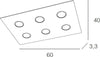 Plafoniera-Moderna-Area-Metallo-Grigio-Metallo-6-Luci-Gx53