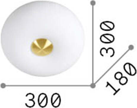Plafoniera-Moderna-Arizona-Vetro-Bianco-2-Luci-Gx53-9W-3000K-Luce-Calda