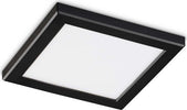 Plafoniera-Moderna-Aura-Materie-Plastiche-Nero-Led-20W-3000K