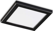 Plafoniera-Moderna-Aura-Materie-Plastiche-Nero-Led-20W-4000K