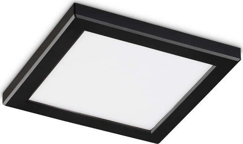 Plafoniera-Moderna-Aura-Materie-Plastiche-Nero-Led-20W-4000K
