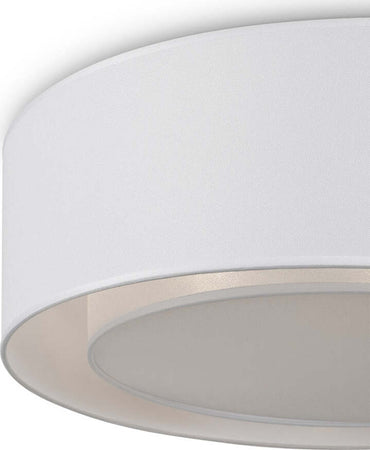 Plafoniera-Moderna-Bergamo-In-Metallo-Bianca-3-Luci-Diffusore-In-Tessuto