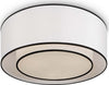 Plafoniera-Moderna-Bergamo-In-Metallo-Bianca-E-Nera-3-Luci-Diffusore-In-Tessuto