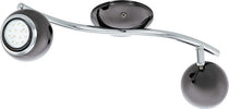 Plafoniera-Moderna-Bimeda-2-Luci-Acciaio-Grigio-E-Cromo