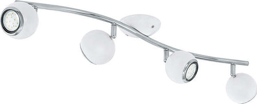 Plafoniera-Moderna-Bimeda-4-Luci-Acciaio-Bianco-E-Cromo