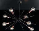Plafoniera-Moderna-Bloom-Cromo-Nero-Rame-8-Luci-E27
