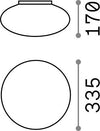 Plafoniera-Moderna-Bubble-Alluminio-Materie-Plastiche-Bianco-1-Luce-E27