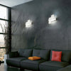 Plafoniera-Moderna-Bunny-Metallo-Bianco-Led-12W