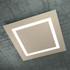 Plafoniera-Moderna-Carpet-Metallo-Sabbia-4-Luci-2G11-0Cm