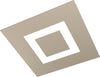 Plafoniera-Moderna-Carpet-Metallo-Sabbia-4-Luci-2G11-39Cm