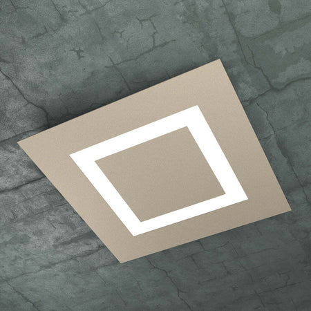 Plafoniera-Moderna-Carpet-Metallo-Sabbia-4-Luci-2G11-48Cm