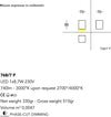 Plafoniera-moderna-Cattaneo-illuminazione-CUBICK-768-7P-8.7W-LED-lampada-soffitto-dimmerabile-metallo-cubo-740LM-3000°K-IP20