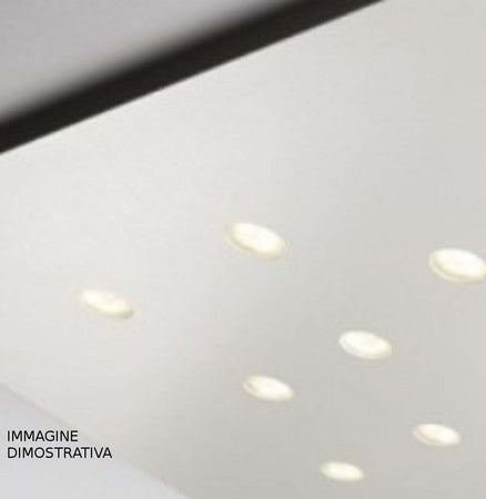 Plafoniera-moderna-Cattaneo-illuminazione-FUORISQUADRA-764-25PA-9W-LED-lampada-soffitto-dimmerabile-metallo-760LM-3000°K-IP20