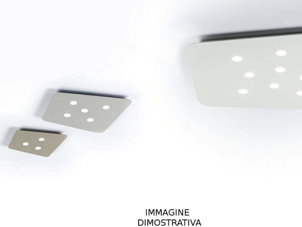 Plafoniera-moderna-Cattaneo-illuminazione-FUORISQUADRA-764-50PA-36W-LED-lampada-soffitto-dimmerabile-metallo-3040LM-3000°K-IP20