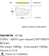 Plafoniera-moderna-Cattaneo-illuminazione-FUORISQUADRA-764-67.5W-LED-lampada-soffitto-dimmerabile-metallo-5700LM-3000°K-IP20