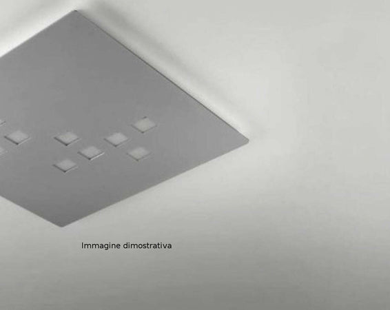 Plafoniera-moderna-Cattaneo-illuminazione-PLATEAU-773-20P-LED-9W-760LM-3000°K-lampada-soffitto-parete-dimmerabile-IP20