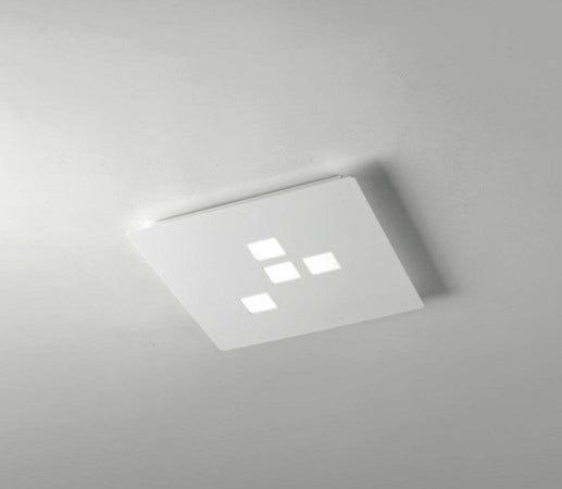 Plafoniera-moderna-Cattaneo-illuminazione-PLATEAU-773-30P-LED-18W-1520LM-3000°K-lampada-soffitto-parete-dimmerabile-IP20