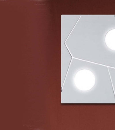 Plafoniera-moderna-Cattaneo-STREET-873-45PA-LED-9W-GX53-4-luci-lampada-parete-soffitto-metallo-quadrata-interno