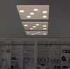 Plafoniera-moderna-Cattaneo-STREET-873-60PA-LED-9W-GX53-6-luci-lampada-parete-soffitto-metallo-quadrata-interno