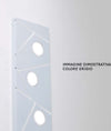 Plafoniera-moderna-Cattaneo-STREET-873-60PA-LED-9W-GX53-6-luci-lampada-parete-soffitto-metallo-quadrata-interno