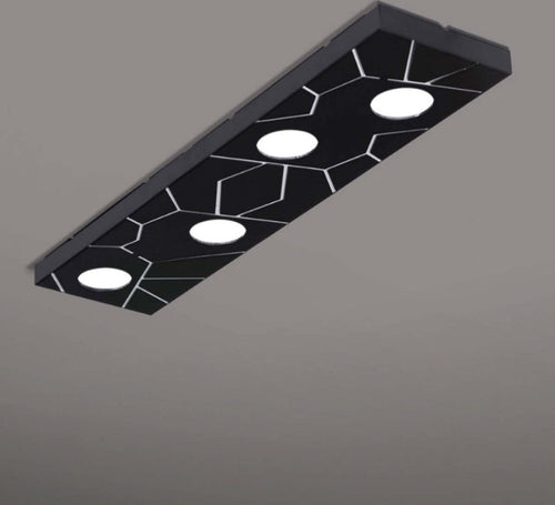 Plafoniera-moderna-Cattaneo-STREET-SYSTEM-873-80PA-LED-9W-GX53-4-luci-lampada-parete-soffitto-metallo-rettangolare-interno