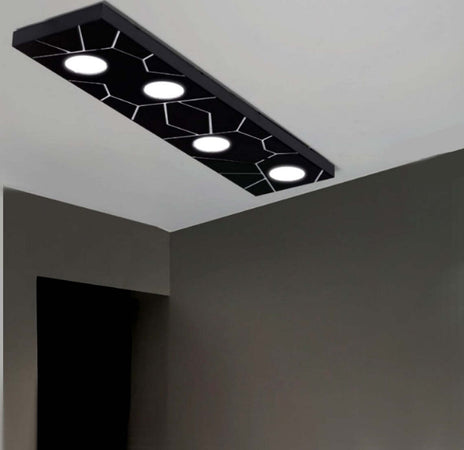 Plafoniera-moderna-Cattaneo-STREET-SYSTEM-873-80PA-LED-9W-GX53-4-luci-lampada-parete-soffitto-metallo-rettangolare-interno