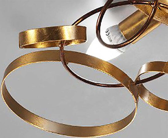 Plafoniera-moderna-CERCHI-CE601-CE602-E14-LED-metallo-lampada-soffitto