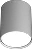 Plafoniera-Moderna-Cilindrica-Shape-Metallo-Grigio-1-Luce-Gx53-10Cm