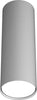 Plafoniera-Moderna-Cilindrica-Shape-Metallo-Grigio-1-Luce-Gx53-25Cm