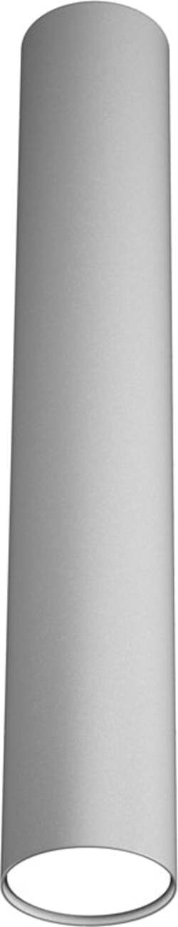 Plafoniera-Moderna-Cilindrica-Shape-Metallo-Grigio-1-Luce-Gx53-50Cm