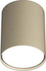Plafoniera-Moderna-Cilindrica-Shape-Metallo-Sabbia-1-Luce-Gx53-10Cm