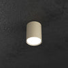 Plafoniera-Moderna-Cilindrica-Shape-Metallo-Sabbia-1-Luce-Gx53-10Cm