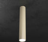 Plafoniera-Moderna-Cilindrica-Shape-Metallo-Sabbia-1-Luce-Gx53-50Cm