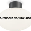 Plafoniera-Moderna-Clio-Alluminio-Antracite-1-Luce-E27