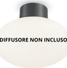 Plafoniera-Moderna-Clio-Alluminio-Antracite-1-Luce-E27