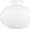 Plafoniera-Moderna-Clio-Alluminio-Bianco-1-Luce-E27