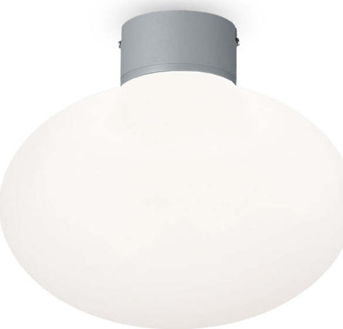 Plafoniera-Moderna-Clio-Alluminio-Grigio-1-Luce-E27