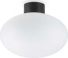 Plafoniera-Moderna-Clio-Alluminio-Nero-1-Luce-E27