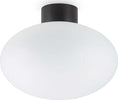 Plafoniera-Moderna-Clio-Alluminio-Nero-1-Luce-E27
