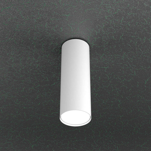 Plafoniera-Moderna-Cloud-Metallo-Bianco-1-Luce-Gx53-Cilindrica-25Cm